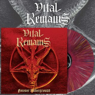 VITAL REMAINS -- Forever Underground  LP  CHERRY ECO