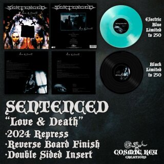 SENTENCED -- Love & Death  10"  BLACK