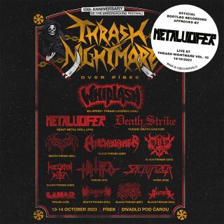 METALUCIFER -- Live at Thrash Nightmare Fest 2023  LP