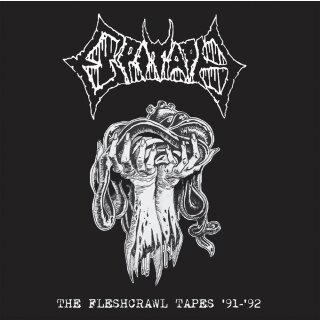 EPITAPH / DARK ABBEY -- The Fleshcrawl Tapes 91-92 / Blasphemy  LP  MARBLE