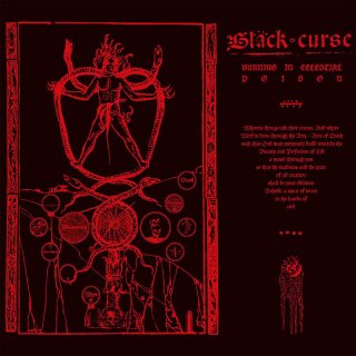 BLACK CURSE -- Burning in Celestial Poison  LP