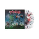 TANKARD -- One Foot in the Grave  LP  SPLATTER