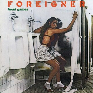 FOREIGNER -- Head Games  LP  BLUE