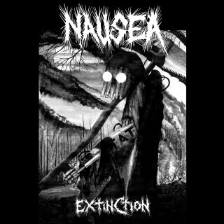 NAUSEA -- Extinction  LP  BLACK