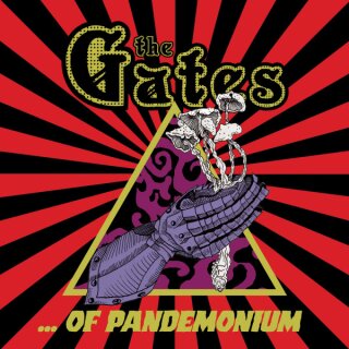 THE GATES -- ...of Pandemonium  LP  RED / ORANGE SWIRL