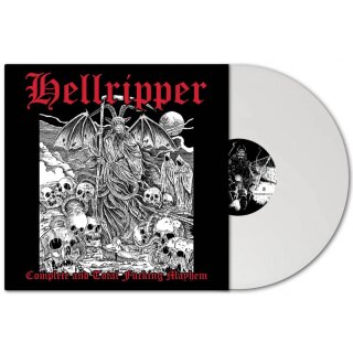 HELLRIPPER -- Complete & Total Fucking Mayhem  LP  WHITE