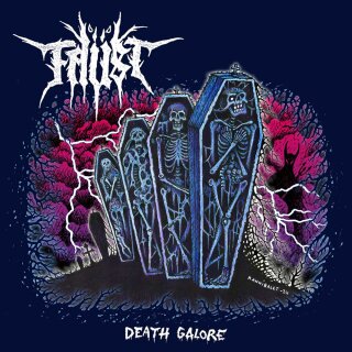 FAÜST -- Death Galore  LP  BI-COLOR