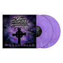 KING DIAMOND -- The Graveyard  DLP  PURPLE RED WHITE MARBLED