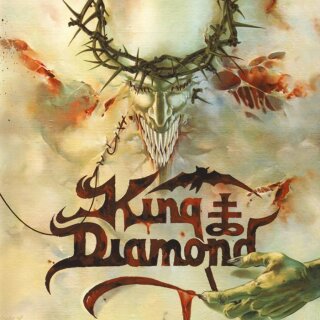 KING DIAMOND -- House of God  DLP  RED MARBLED