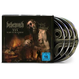 BEHEMOTH -- XXX Years Ov Blasphemy  3CD + BLU-RAY