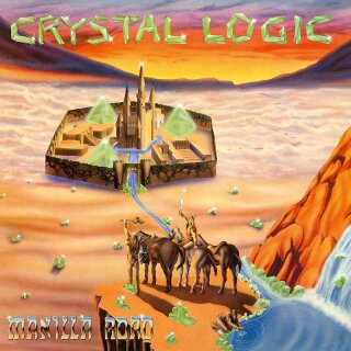 MANILLA ROAD -- Crystal Logic  LP  GALAXY