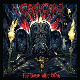 GORGON  (France) -- For Those Who Stay  LP  BLACK