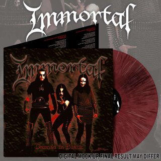 IMMORTAL -- Damned in Black  LP  CHERRY