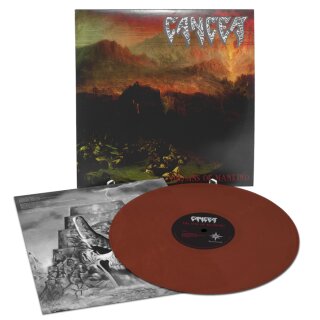 CANCER -- The Sins of Mankind  LP  COLOR  PEACEVILLE  B-STOCK