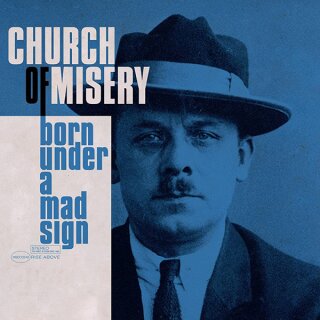 CHURCH OF MISERY -- Born Under a Mad Sign  LP  BLACK  B-STOCK