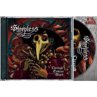 SLEEPLESS -- Through Endless Black  CD  JEWELCASE