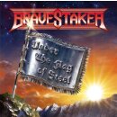 BRAVESTAKER -- Under the Flag of Steel  LP  MARBLED