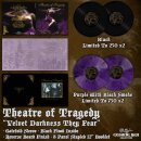 THEATRE OF TRAGEDY -- Velvet Darkness They Fear  DLP  BLACK