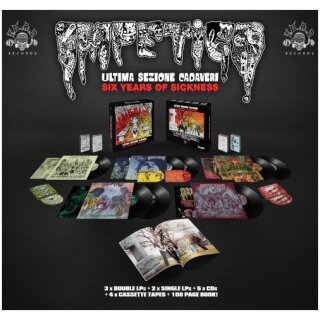 IMPETIGO -- Ultima Sezione Cadaveri - Six Years of Sickness  BOXSET  BLACK