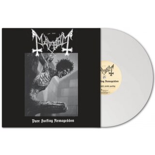 MAYHEM -- Pure Fucking Armageddon  LP  WHITE