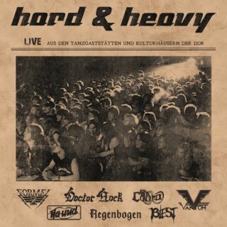 V/A HARD & HEAVY -- Live aus der DDR  (1984-1988) 4CD BOX