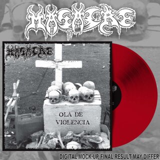 MASACRE -- Ola De Violencia + Bonus  LP  RED