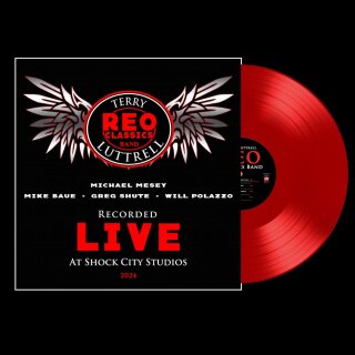 REO CLASSIC BAND -- Live at the Shock City Studios 2024  LP  RED