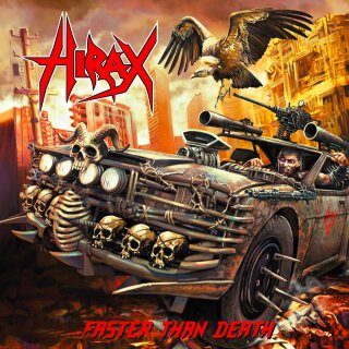 HIRAX -- Faster Than Death  LP  180g BLACK