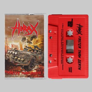 HIRAX -- Faster Than Death MC  RED