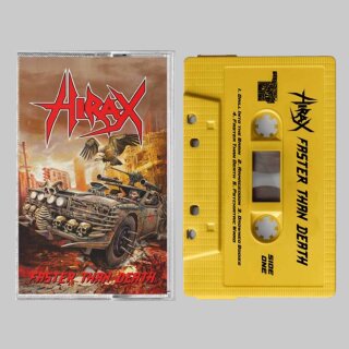 HIRAX -- Faster Than Death MC  YELLOW