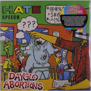 DAYGLO ABORTIONS -- Hate Speech  LP  BLACK