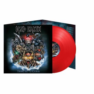 ICED EARTH -- Tribute to the Gods  LP  RED