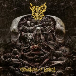 DEFEATED SANITY -- Chronicles of Lunacy  LP  YELLOW SPLATTER