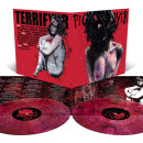 PIG DESTROYER -- Terrifyer  (20th Anniversary)  DLP  RED / BLACK MARBLED