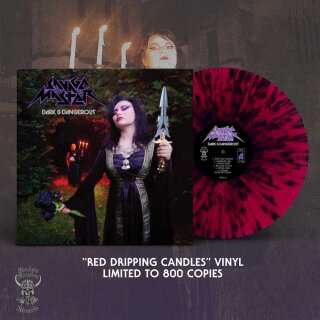 SAVAGE MASTER -- Dark & Dangerous  LP  RED DRIPPING CANDLES