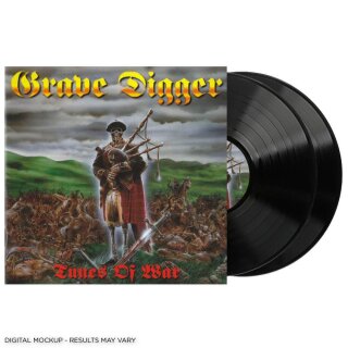 GRAVE DIGGER -- Tunes of War  DLP  BLACK