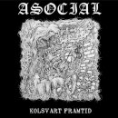 ASOCIAL -- Kolsvart Framtid  LP  DIE HARD