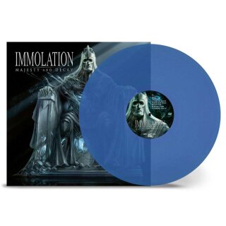 IMMOLATION -- Majesty And Decay  LP  BLUE