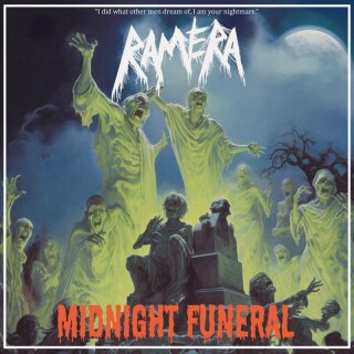 RAMERA -- Midnight Funeral  10"  GREEN / BLUE