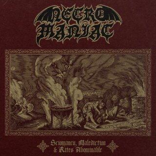 NECROMANIAC -- Sciomancy, Malediction & Rites Abominable  CD  JEWELCASE