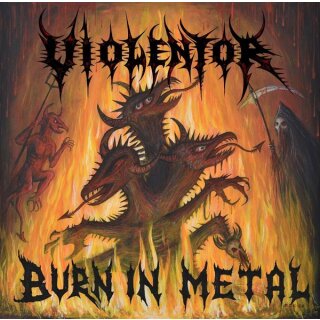 VIOLENTOR -- Burn in Metal  CD  JEWELCASE