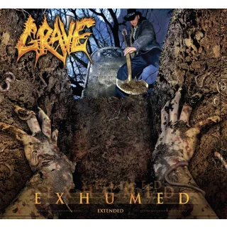 GRAVE -- Exhumed - Extended  DCD  (7" FORMAT COVER)