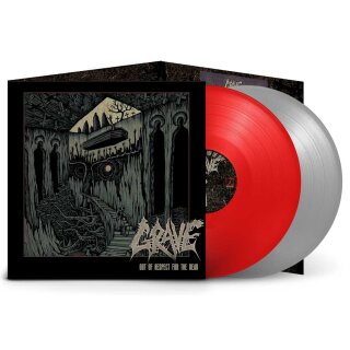 GRAVE -- Out of Respect for the Dead  LP  RED