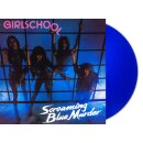 GIRLSCHOOL -- Screaming Blue Murder  LP  BLUE