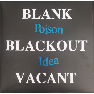 POISON IDEA -- Blank Blackout Vacant  DLP  2024