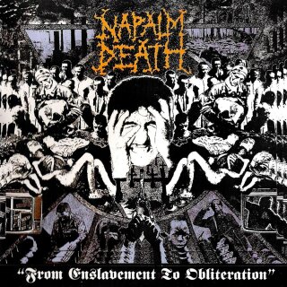 NAPALM DEATH -- From Enslavement to Obliteration  LP  BLACK  FDR  B-STOCK