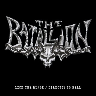 THE BATALLION -- Lick the Blade  7 EP  BLACK