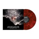 ALLEGAEON -- The Ossuary Lens  LP  "RED OBSIDIAN" MARBLED