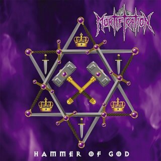 MORTIFICATION -- Hammer of God / 10 Years Live not Dead  DCD  JEWELCASE