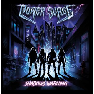 POWER SURGE -- Shadows Warning  LP  BLACK